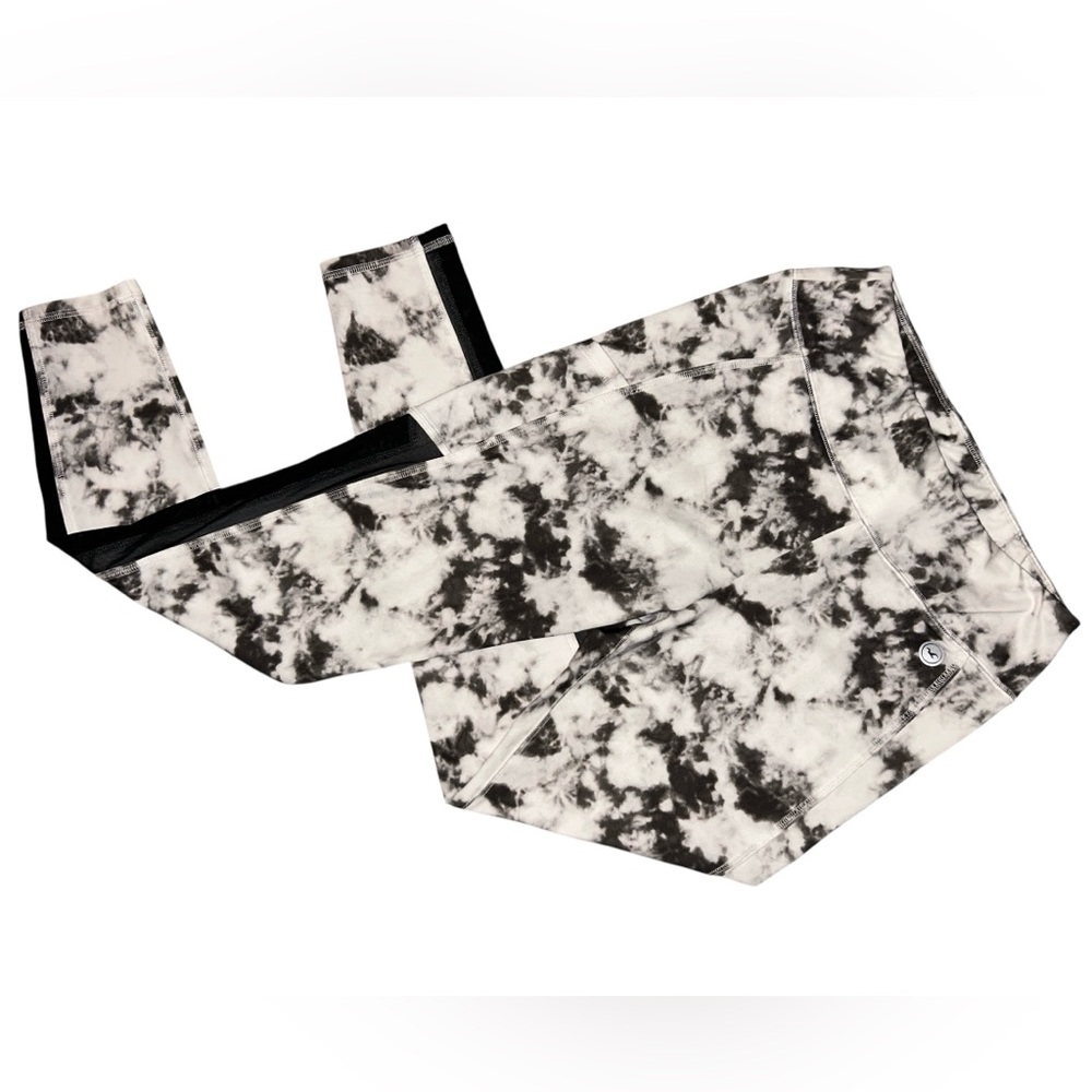 Hollister Tie Dye Marble Leggings With Pocket Performance Wear Women’s Medium